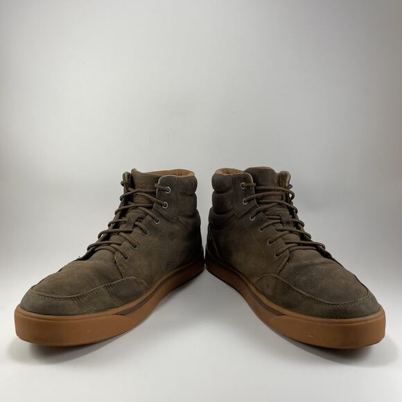 Twisted X Work 6” Shoes Kicks Leather Mens Size 11.5 W Wide Brown MCA0080 - Picture 9 of 11